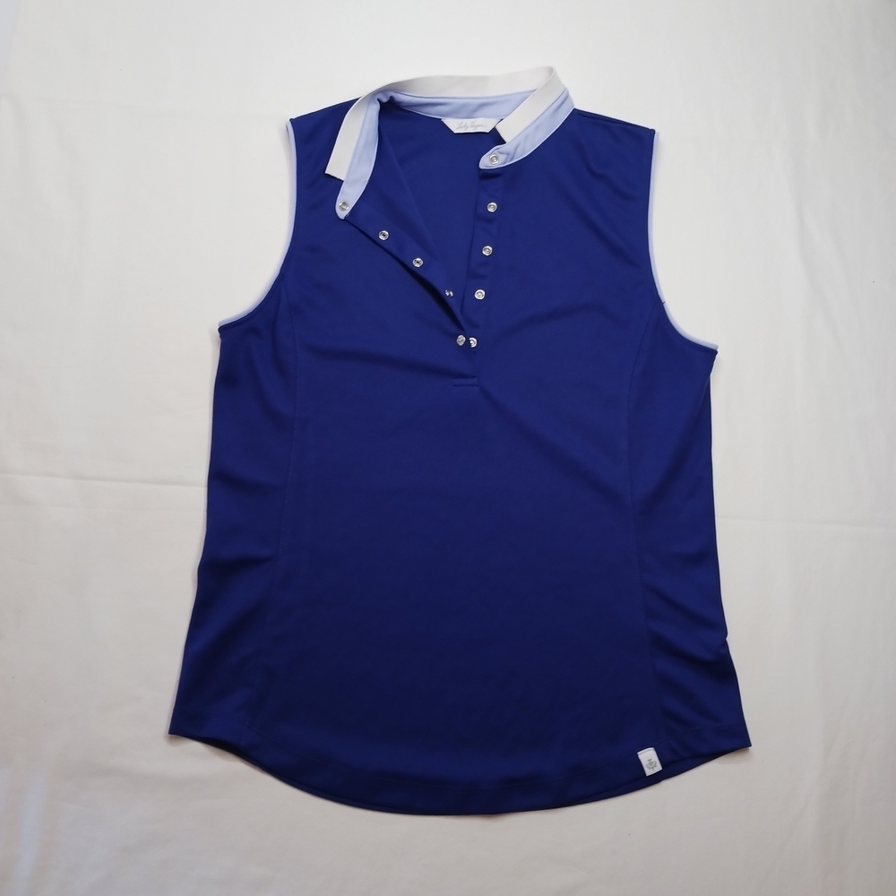 Lady Hagen Royal Blue Sleeveless Tank Top XS